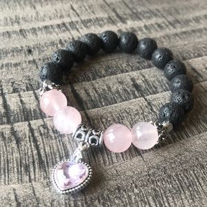 Beautiful Rose Quartz Bracelet